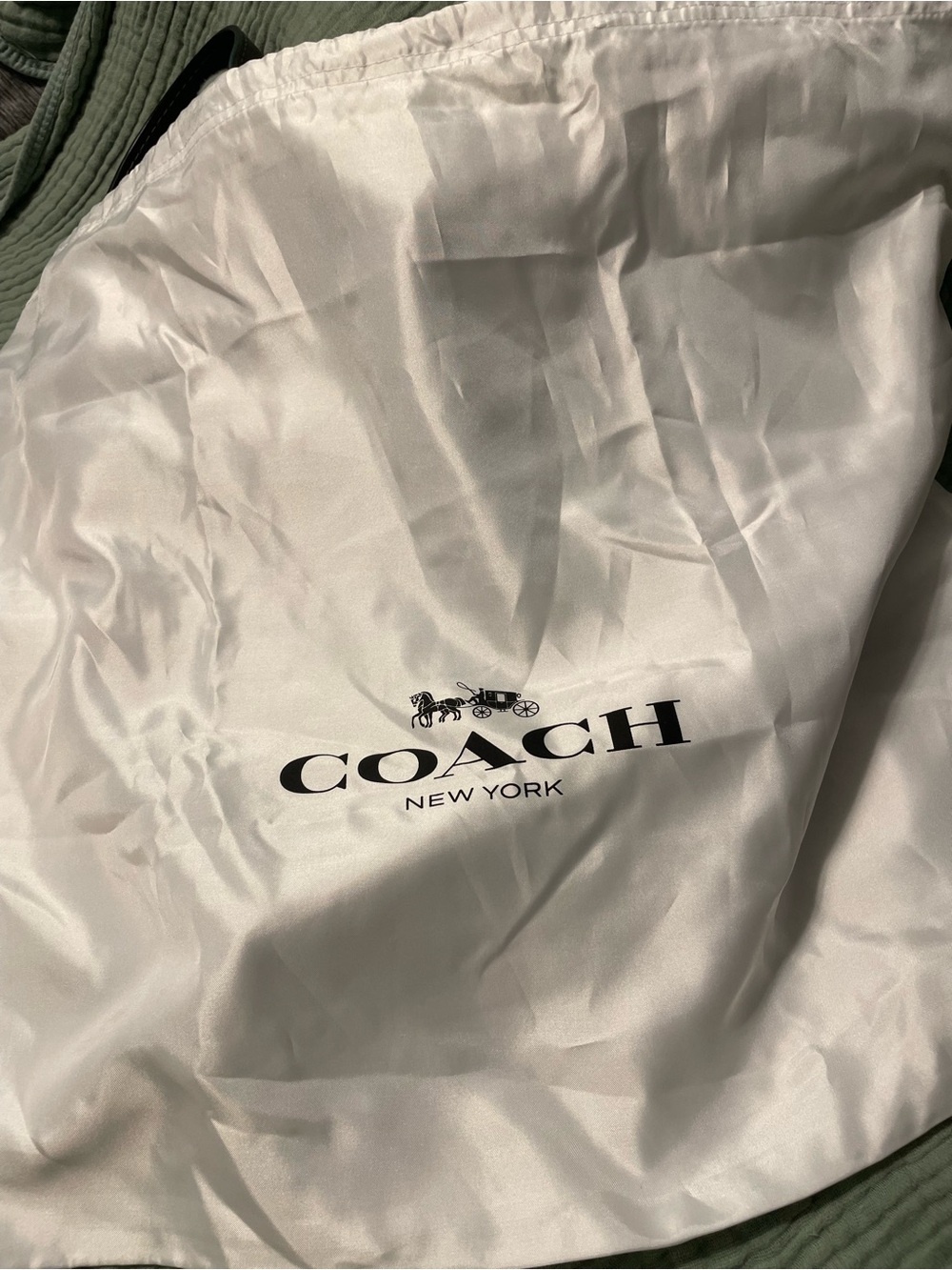 Coach Brooklyn 28 Black Leather Shoulder Bag - Picture 5 of 5